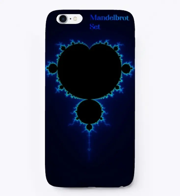 Mandelbrot Fractal Blue Color Coding