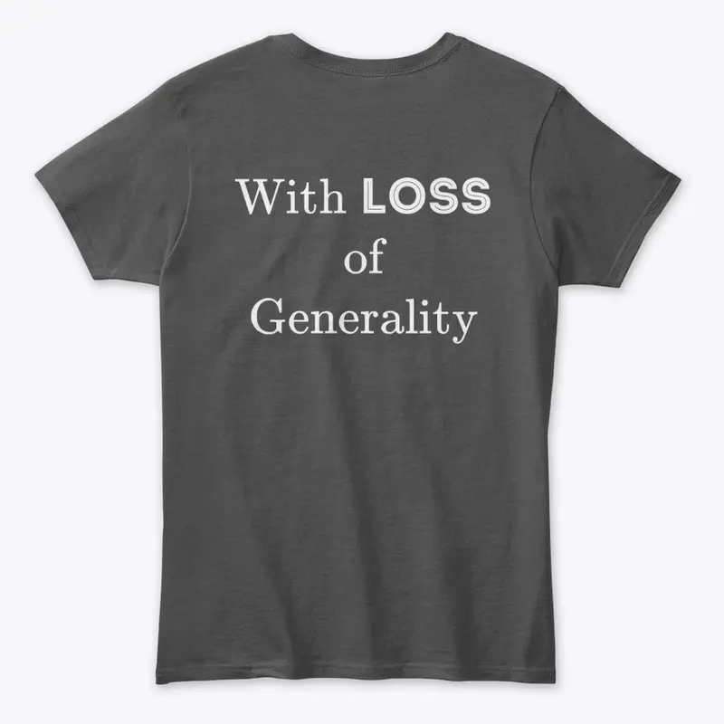 WLOG - With Loss of Generality