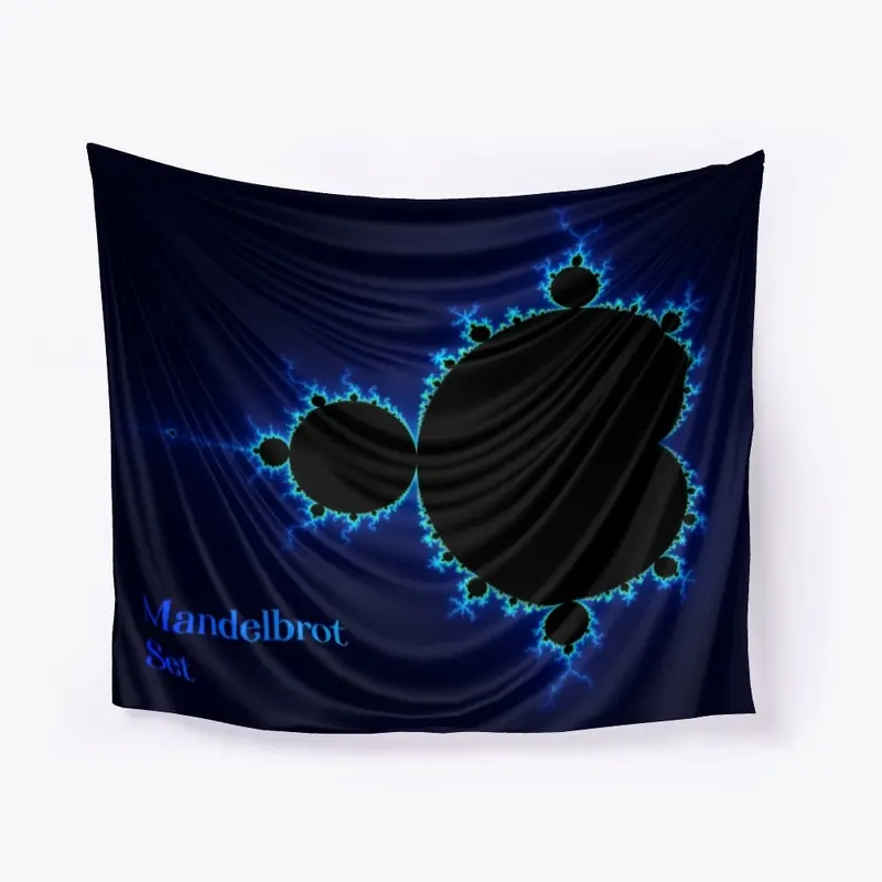 Mandelbrot Fractal Blue Color Coding