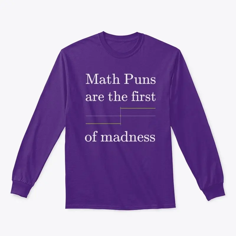 Math Puns are the first sgn(madness)